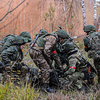 С курсантами Военной академии прошло комплексное занятие