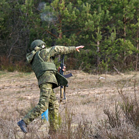 Гвардейцы 11 омбр совершенствуют свои навыки и мастерство
