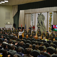 Торжественное открытие военно-патриотического клуба  «Мужество»