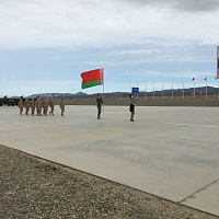Праздничный салют в честь открытия АрМИ