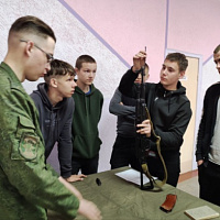 В рамках военно-спортивного многоборья