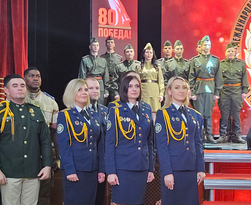 В Москве выступили артисты народного вокального ансамбля «Концертная группа ВВС и войск ПВО»