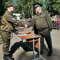 Один из самых значимых ритуалов в жизни каждого военнослужащего