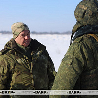 Занятия с военнообязанными, призванными из запаса