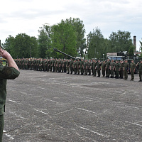 В воинских частях и соединениях прошли торжественные митинги, посвящённые началу нового учебного полугодия