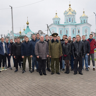 Традиционное мероприятие проводов будущих солдат на службу прошло в Хотимске
