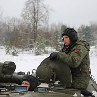 Учебный бой на Гожском полигоне