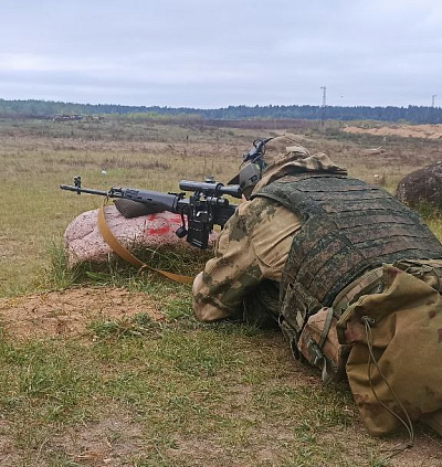 Контрольные занятия по огневой подготовке с военнослужащими 11 омбр