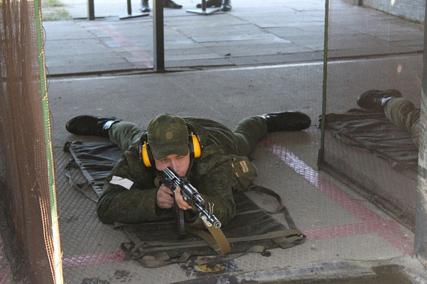 Контрольные занятия по предметам боевой подготовки