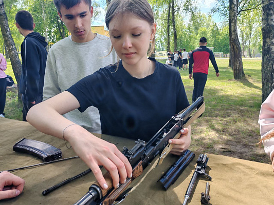 В 111 абр прошёл этап военно-патриотической игры «Орлёнок»