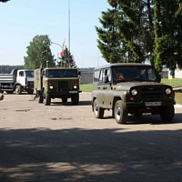 Связисты совершили 50-километровый марш