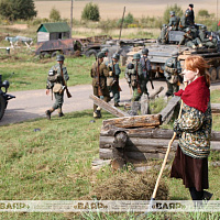 На «Линии Сталина» прошли праздничные мероприятия, посвящённые Дню танкистов