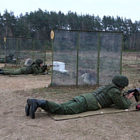 Комплексные контрольные занятия с военнослужащими нового пополнения