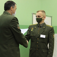 Определены победители национального этапа VII Международной олимпиады курсантов по военной истории