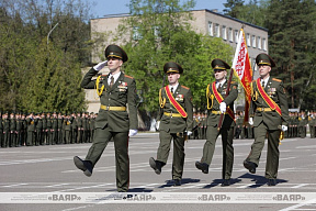 Торжественный митинг, посвящённый дню образования Военной академии