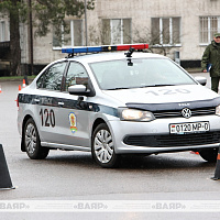 Отборочное состязание на конкурс «Дорожный патруль»