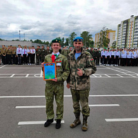Торжественное закрытие областного этапа военно-патриотической игры «Зарница»
