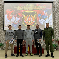 Завершился чемпионат частей центрального подчинения по рукопашному бою
