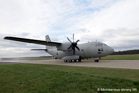 Группа Leonardo готова к передаче Минобороны Словении самолёта ВТА C-27J «Спартан»