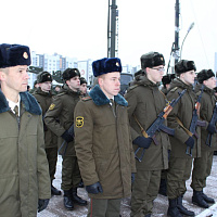 Торжественные мероприятия в 85 брс