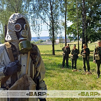 Комплексное занятие с новым пополнением в Гродненском гарнизоне