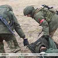 Батальонное тактическое учение с боевой стрельбой с подразделениями 103 овдбр