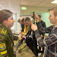 Военно-патриотическая и профориентационная акция «Готовы Родине служить» прошла в Слуцке