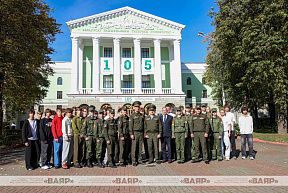 Профессионально-ориентационная акция «Один день курсанта военно-технического факультета»
