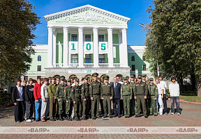 Профессионально-ориентационная акция «Один день курсанта военно-технического факультета»