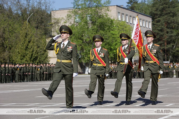 Торжественный митинг, посвящённый дню образования Военной академии