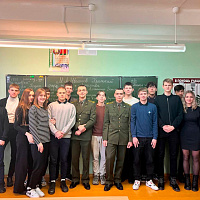 Представители Вооружённых Сил Беларуси продолжают профориентационную работу среди молодёжи