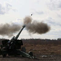 Полевой выход 111-й гвардейской артиллерийской бригады