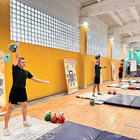 Завершился чемпионат по гиревому спорту среди частей центрального подчинения