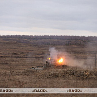 Занятия по боевой подготовке с военнослужащими 120 омбр