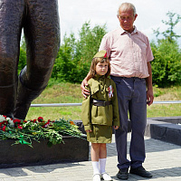 Военнослужащие 36-й дорожно-мостовой бригады приняли участие в торжественном митинге в урочище Стриево