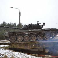 На танкодроме – горячая пора