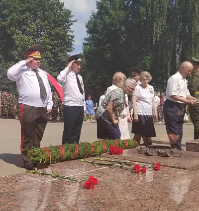 Почтили память павших