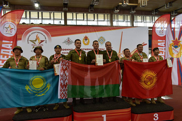 Белорусские военные спортсмены — лучшие стрелки IV военно-спортивных игр стран СНГ