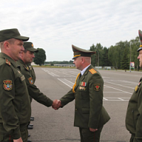 Личному составу 6-й отдельной гвардейской механизированной бригады представлен новый командир