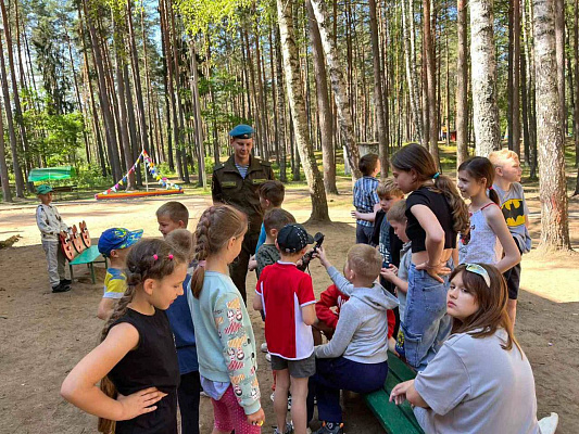 Детям об армии