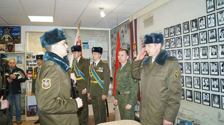 Военную присягу принял армейский спецназ