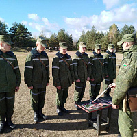 С курсантами Военной академии Республики Беларусь прошло занятие по вождению боевых машин