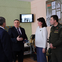 Открытие военно-патриотического клуба «Орлёнок»