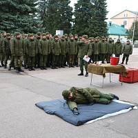 Занятия по безопасности военной службы прошли в 11 омбр