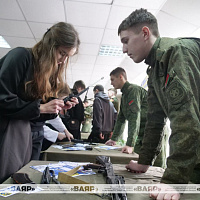 В Горках прошла акция «Готовы Родине служить»