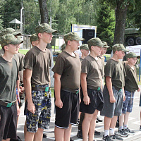 В 83 оиаэп прошло торжественное закрытие лагеря «Родина»