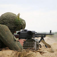 С военнообязанными прошло ротное тактическое учение с боевой стрельбой