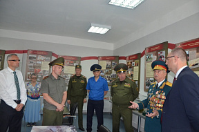В военном комиссариате Заводского района открыли комнату воинской славы