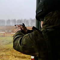 Занятия по огневой подготовке с курсантами Военной академии