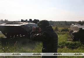 Под Витебском продолжается тактико-специальное учение «Военкор-2023»
